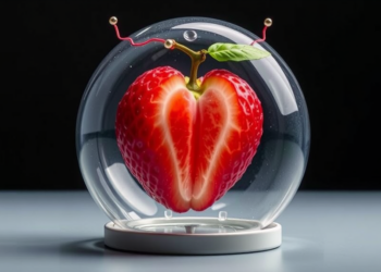 Levitated Electrode System Detects Daily Rhythms in Fruit Without Touching It