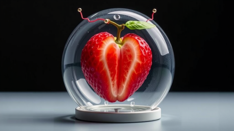 Levitated Electrode System Detects Daily Rhythms in Fruit Without Touching It