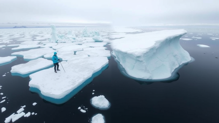 Arctic and Antarctic Sea Ice Are Changing in Radically Different Ways