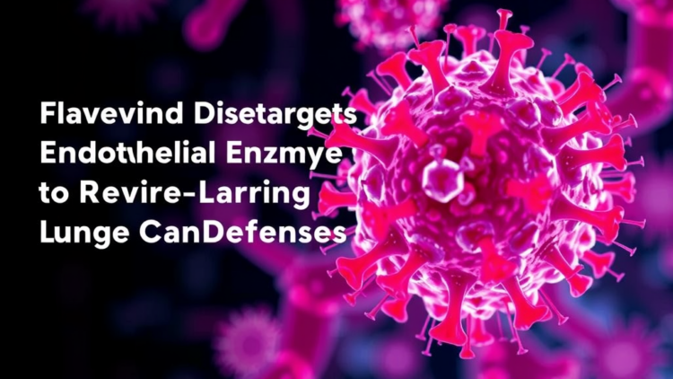 Flavonoid Diosmetin Targets Endothelial Enzyme to Rewire Lung Cancer Immune Defenses
