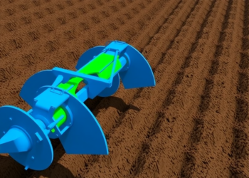 Virtual Soil Lab: Simulations Reveal How Rotary Blades Can Till Deep Without Destroying Soil Structure