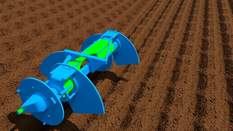 Virtual Soil Lab: Simulations Reveal How Rotary Blades Can Till Deep Without Destroying Soil Structure