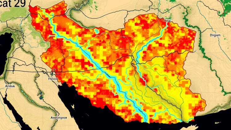 Satellite-Derived River Networks Sharpen AHP Flood Hazard Maps in Iran