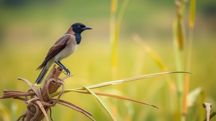 Simple Wooden Perches Turn Snail Kites Into Powerful Allies Against Rice Pest