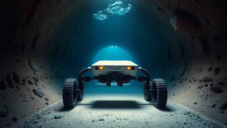 Autonomous Underwater Robot Set to Inspect Kilometres of Hidden Water Tunnels