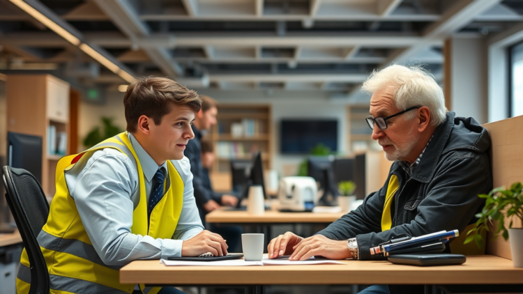 Young and Old Workers See the Same Office Through Very Different Eyes