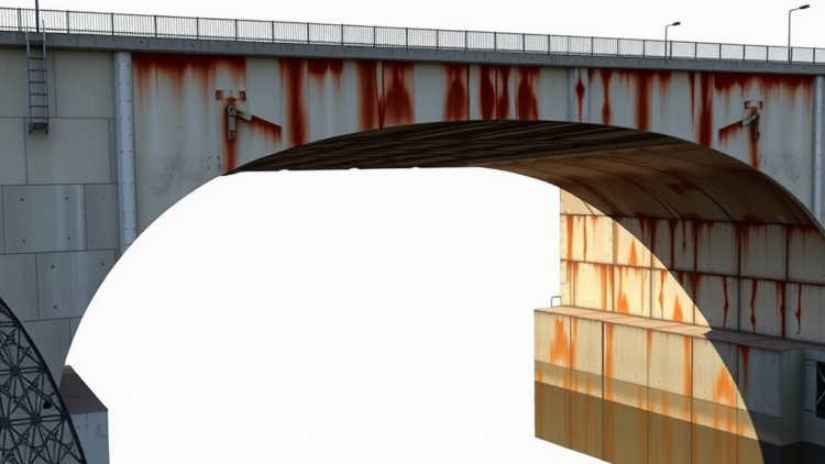 Ultra-Tough Concrete Jacket Could Rescue Corroded Bridges, Simulation Study Shows