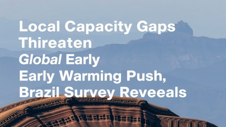 Local Capacity Gaps Threaten Global Early Warning Push, Brazil Survey Reveals
