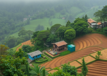 Forest Cover Shields Sikkim Himalayan Soils as Monsoon Rains Strip Steep Farmland