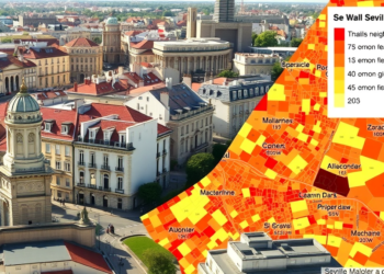 New Mapping Tool Reveals Which Seville Neighborhoods Suffer Most in Deadly Heat Waves