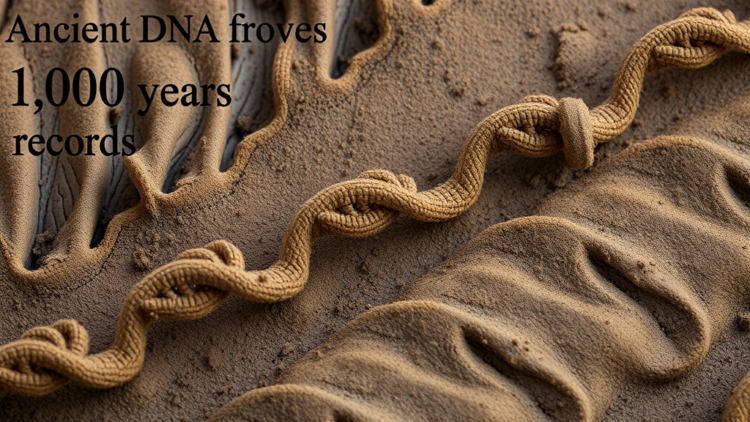 Ancient DNA From Lake Mud Records 1,000 Years of Human Life and Ecological Change