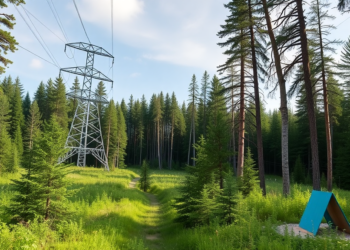 Power Line Corridors Reshape Plant Functional Diversity in Eastern Canadian Forests