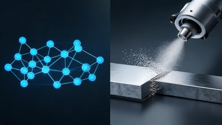 Graph Neural Networks Predict Supersonic Metal Bonding in Cold Spray