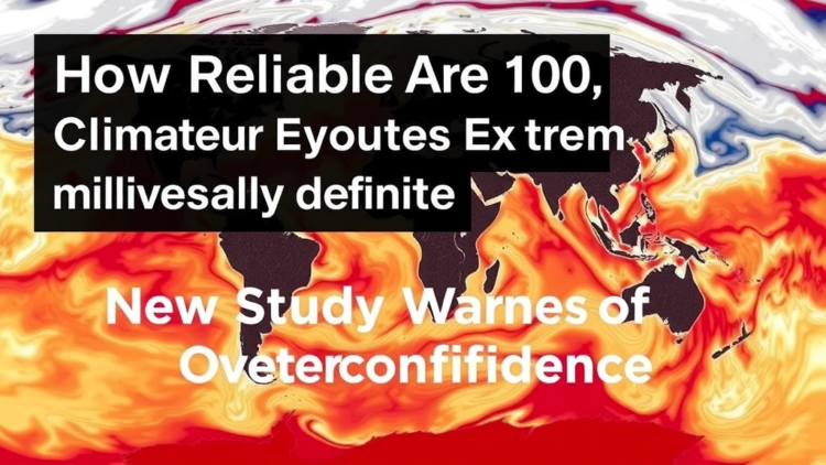 How Reliable Are 100-Year Climate Extremes? New Study Warns of Overconfidence