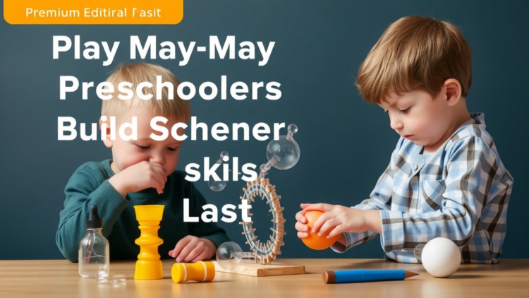 Play May Help Preschoolers Build Science Skills That Last, Study Finds