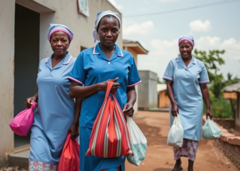 Nurses in Ghana Battle Empty Visiting Bags, Hostile Homes and Spiritual Barriers to Reach the Sick