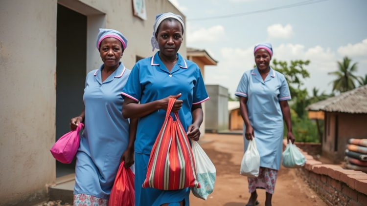 Nurses in Ghana Battle Empty Visiting Bags, Hostile Homes and Spiritual Barriers to Reach the Sick