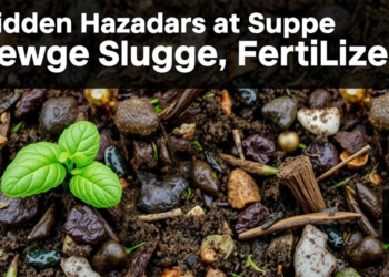 Hidden Hazards in Sewage Sludge Fertilizer: Heavy Metals, Pathogens, and Microplastics
