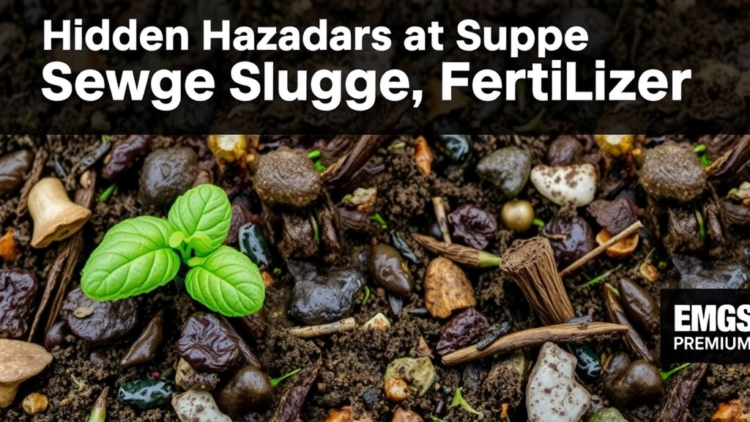 Hidden Hazards in Sewage Sludge Fertilizer: Heavy Metals, Pathogens, and Microplastics