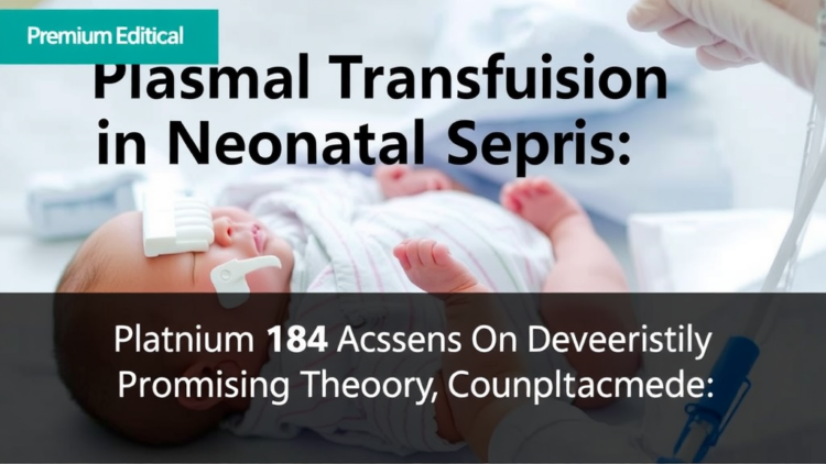 Plasma Transfusion in Neonatal Sepsis: Promising Theory, Conflicting Evidence