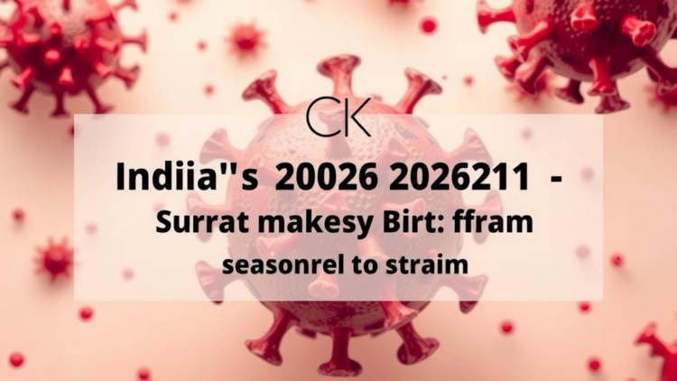 India’s 2026 H1N1 Surge Driven by Known Seasonal Strain