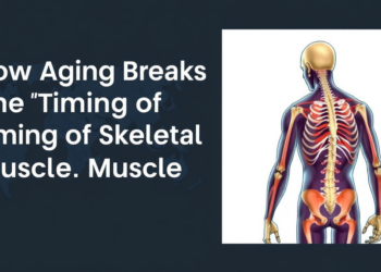 How Aging Breaks the Timing of Skeletal Muscle Repair
