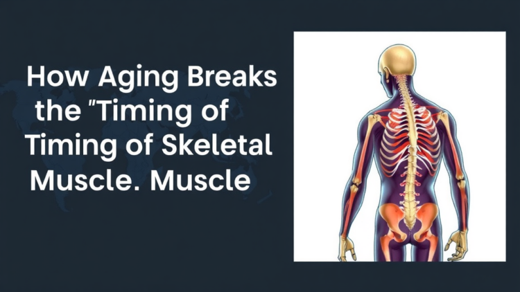 How Aging Breaks the Timing of Skeletal Muscle Repair