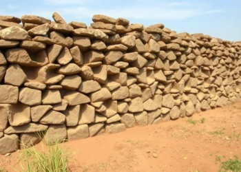 Ancient Honeycomb Stone Walls Slash Erosion and Boost Sorghum Yields in Benin