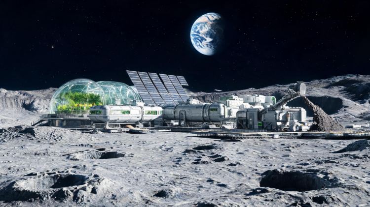 Developing a sustainable human lunar presence using space resources