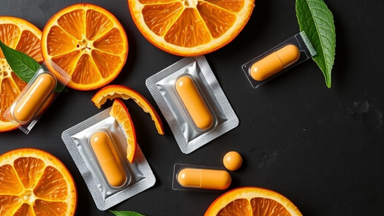 Orange Peel Waste Transformed Into Antioxidant Packaging Using Yeast Capsules and Enzymes