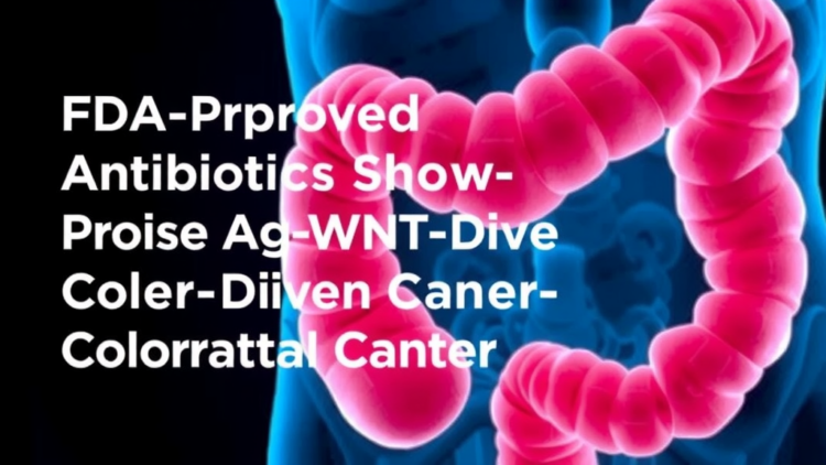 FDA-Approved Antibiotics Show Promise Against Wnt-Driven Colorectal Cancer