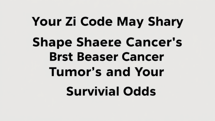 Your Zip Code May Shape Your Breast Cancer Tumor’s Genetics and Your Survival Odds