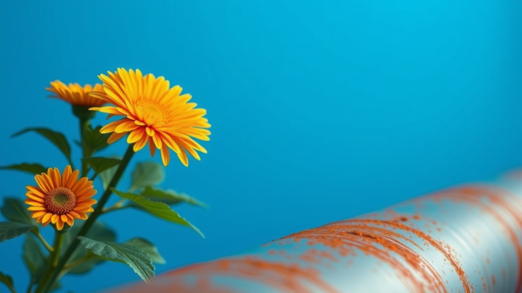 Chrysanthemum Extract Shields Pipeline Steel From Acid Corrosion