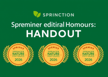 Springer Nature Honours Standout Editors With 2026 Distinction Awards