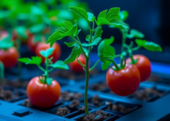 Positive Electric Fields Give Tomato Seedlings a Photosynthetic Boost