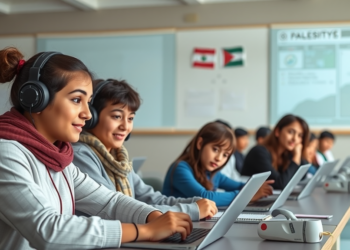Palestinian Students Embrace AI in Education but Face a Knowledge-Practice Gap