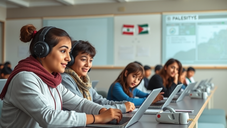 Palestinian Students Embrace AI in Education but Face a Knowledge-Practice Gap