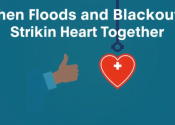 When Floods and Blackouts Strike Together, Heart Hospitalizations Surge