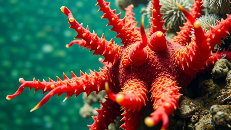 Brief Phytoplankton Blooms Could Ignite Crown-of-Thorns Starfish Outbreaks