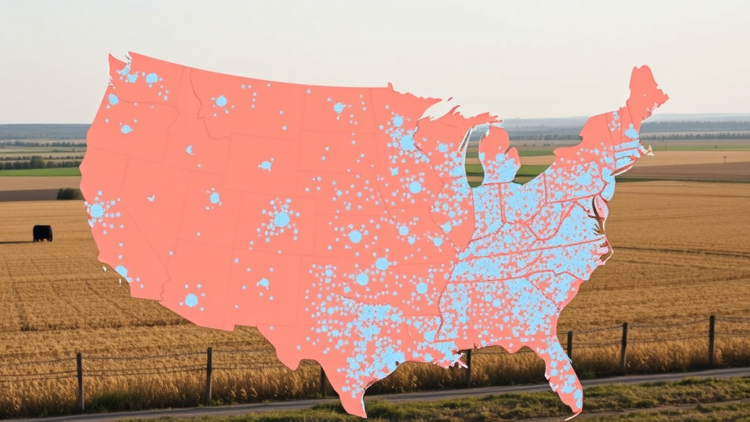 Billions of Tweets Reveal a Hidden Rural Job-Satisfaction Divide in America