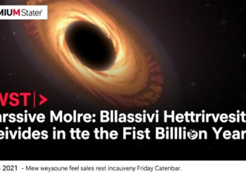 JWST Reveals Massive Black Holes Thriving in the Universe’s First Billion Years