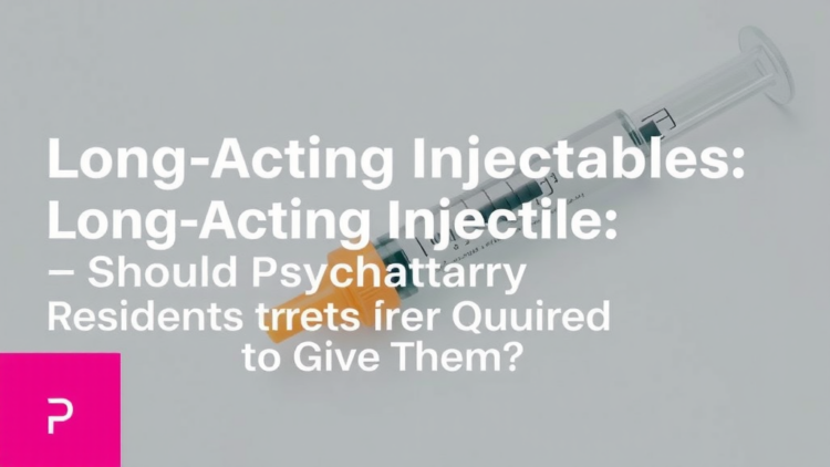Long-Acting Injectables: Should Psychiatry Residents Be Required to Give Them?