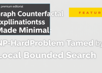 Graph Counterfactual Explanations Made Minimal: NP-Hard Problem Tamed by Local Bounded Search