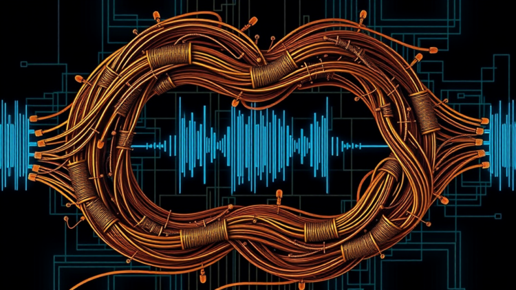 Audio Encryption Scheme Uses Nonlinear Modular Recurrence and Recursive Diffusion