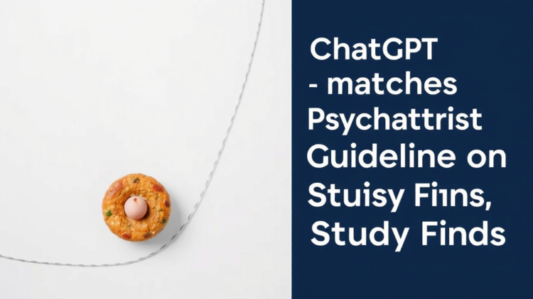 ChatGPT Matches Psychiatrist Guidelines on Teen Eating Disorders, Study Finds