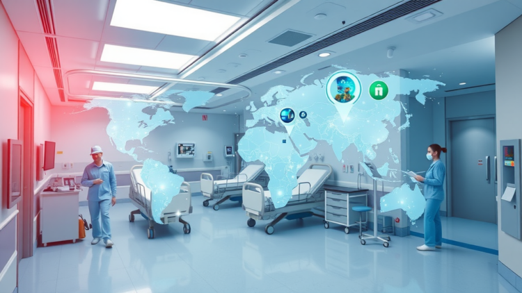 Hospital Digital Twin Maps Patients, Staff and Devices in Space and Time
