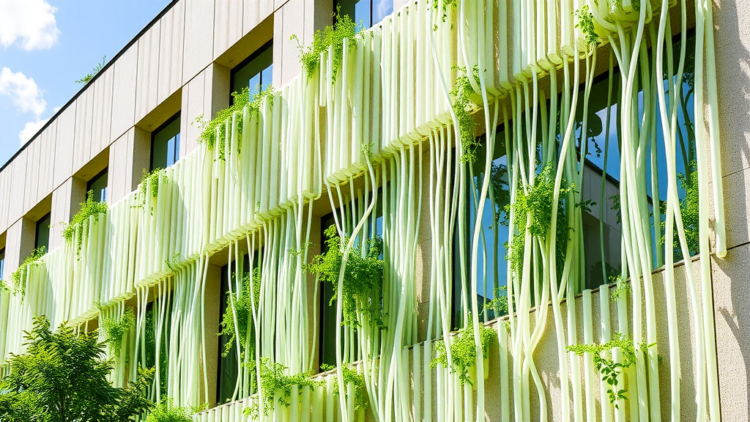 Alginate–Bentonite Tubes Turn Building Façades Into Freshwater Factories