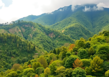 Neural Networks Map Himalayan Agroforestry and Reveal Climate Risks by 2050