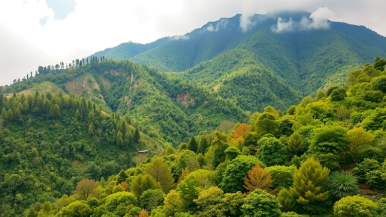 Neural Networks Map Himalayan Agroforestry and Reveal Climate Risks by 2050