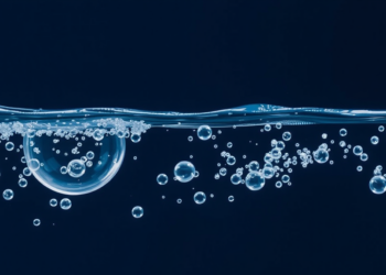 Bubble Barriers Catch Floating Microplastics but Let Smaller Particles Slip Through